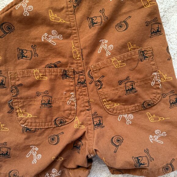 Carhartt Brown Kids Overalls Size 12 Months - Picture 5 of 6